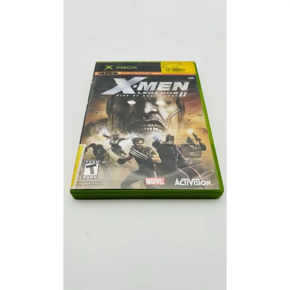 X-Men Legends II Rise of Apocalypse (Microsoft Xbox, 2005) CIB - Tested Works